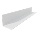Angulo Iso-Panel Plegado Chapa Blanca 300mm x 300mm x 3m - MID