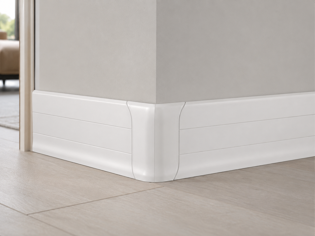 Canto Interno Zocalo PVC Plasbil Hielo