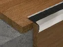 Perfil En L Para Escalon En Aluminio Antideslizante 48mm 2.5mts
