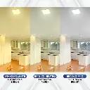 Plafon Led Cuadrado 24W 4000K Neutro 8742- 28182