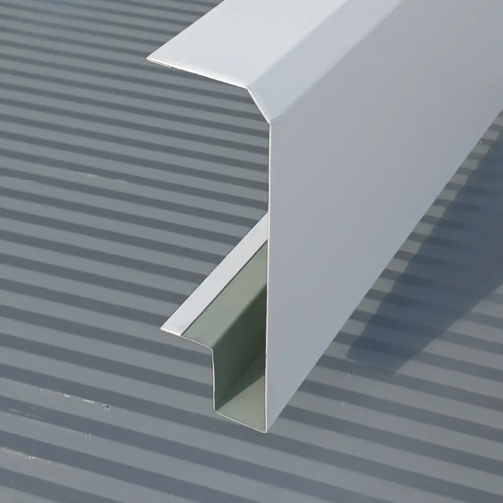 Frontal Gotero Iso-Panel 100mm x 3m Blanco MID