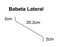 Babeta Z Aluminizada Cal24 Des - 24 x 2.1m