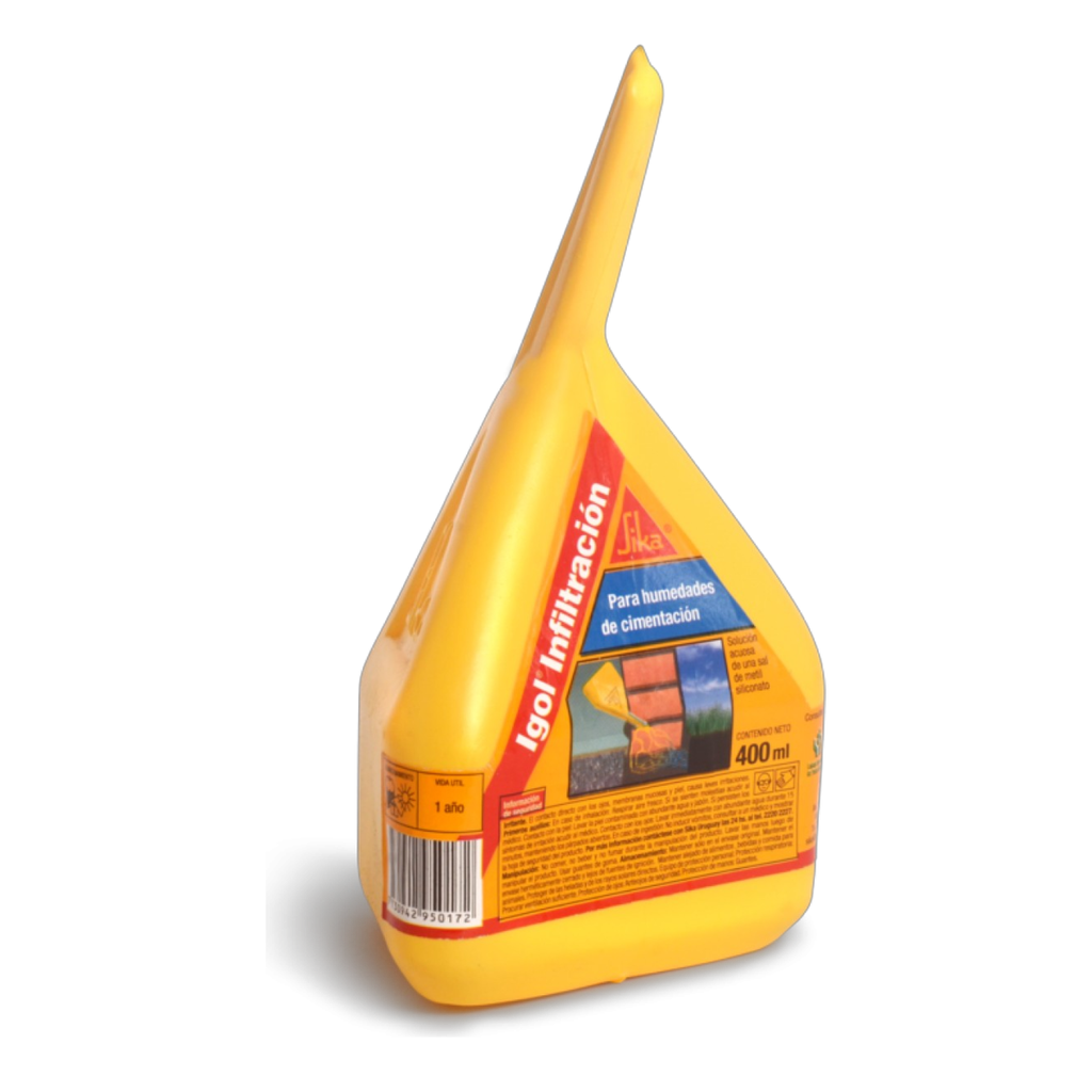 Sika Igol Infiltración Impermeabilizante Capilar 5L + 6 Ampollas