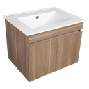 Mueble Baño Vanitory de Colgar Amaretto 61.5cm 8904685