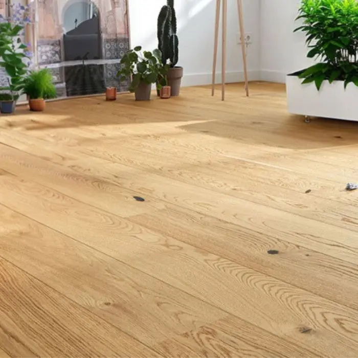 Piso de Ingeniería Roble Natural 19cm x 1,90m x 12mm/2mm