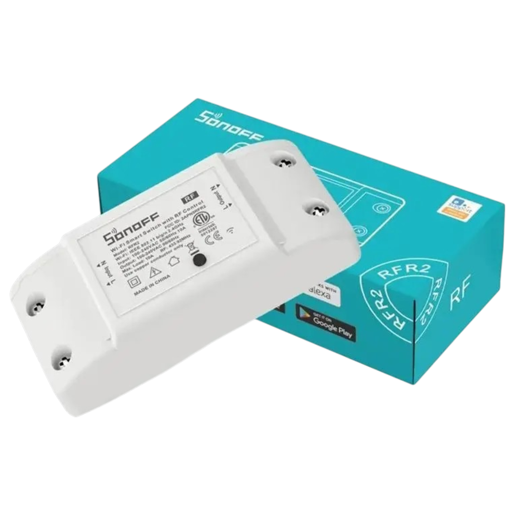 Enchufe Inteligente Sonoff S60TPF Schuko Wi-Fi con Control por Voz y Medición de Consumo