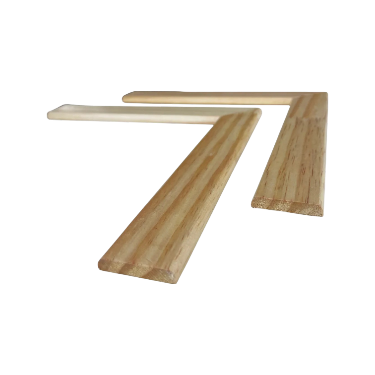 Contramarco Kit Marron para Puerta Interior MDF Colonial