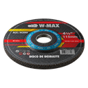 Disco de Desbaste W-MAX 180 x 6 x 22,23 - 7 Pulgadas