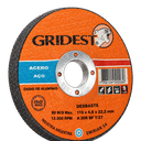 Disco Desbaste  Acero Gridest x 6.4mm x 9 Pulgadas