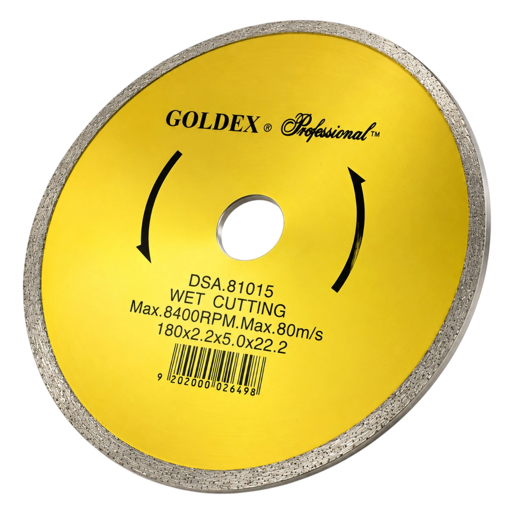 Disco Diamanado c/seco 180mm Goldex