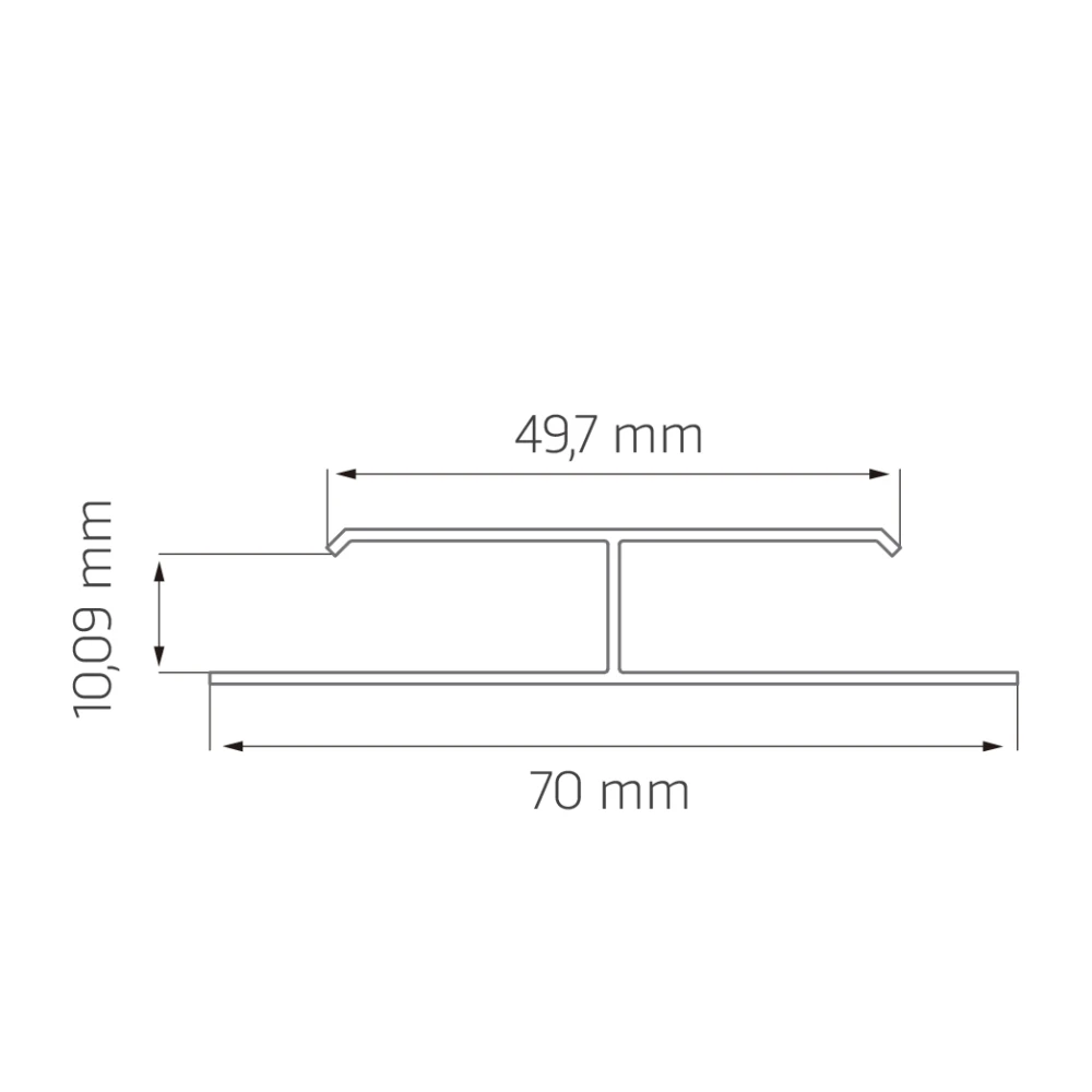 PVC Union / Empalme H Natural - 6m Plasbil 