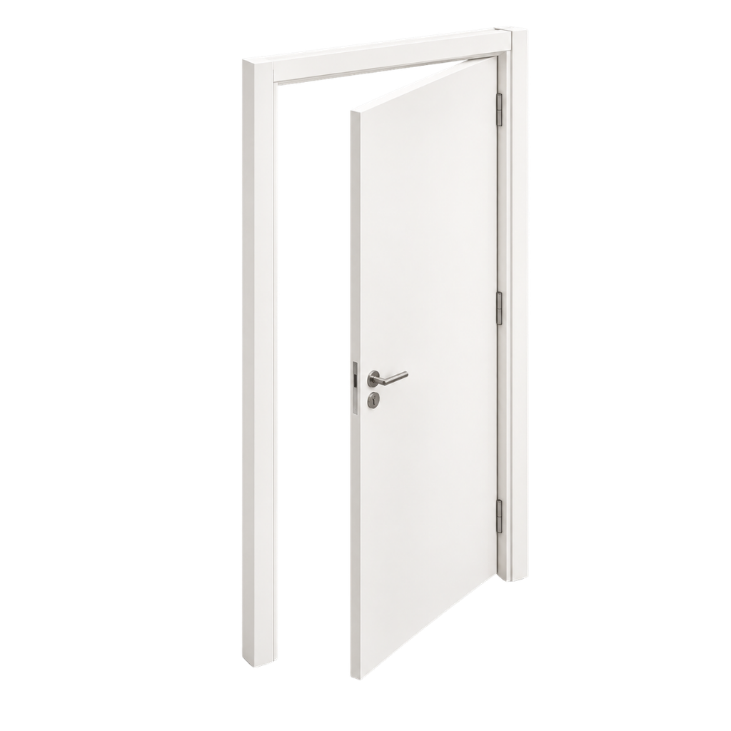 Puerta Interior Lisa Blanco 75 x 2.03m Brasil Nova Armada Derecha