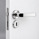 Puerta Interior Lisa Blanco 75 x 2.03m Brasil Nova Derecha