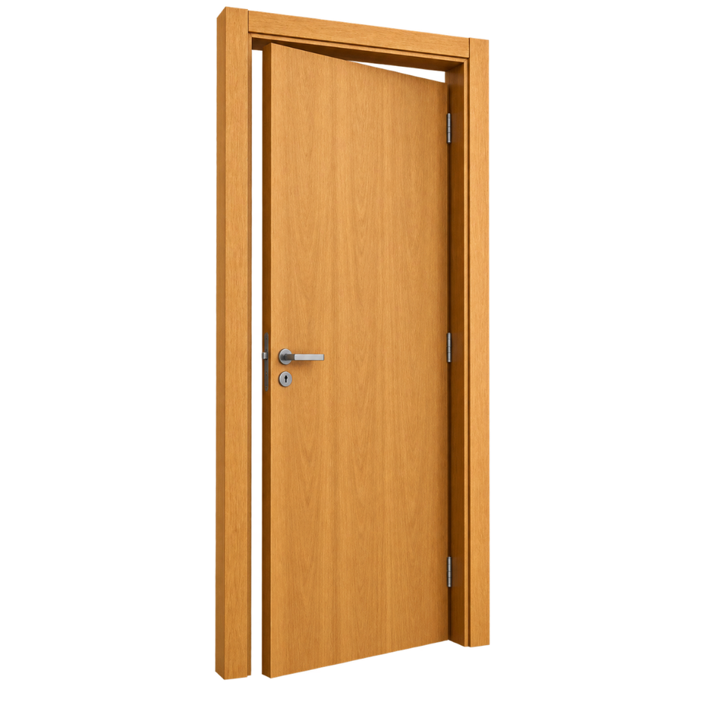 Puerta Interior Lisa Blanco 75 x 2.03m Brasil Nova Armada Derecha