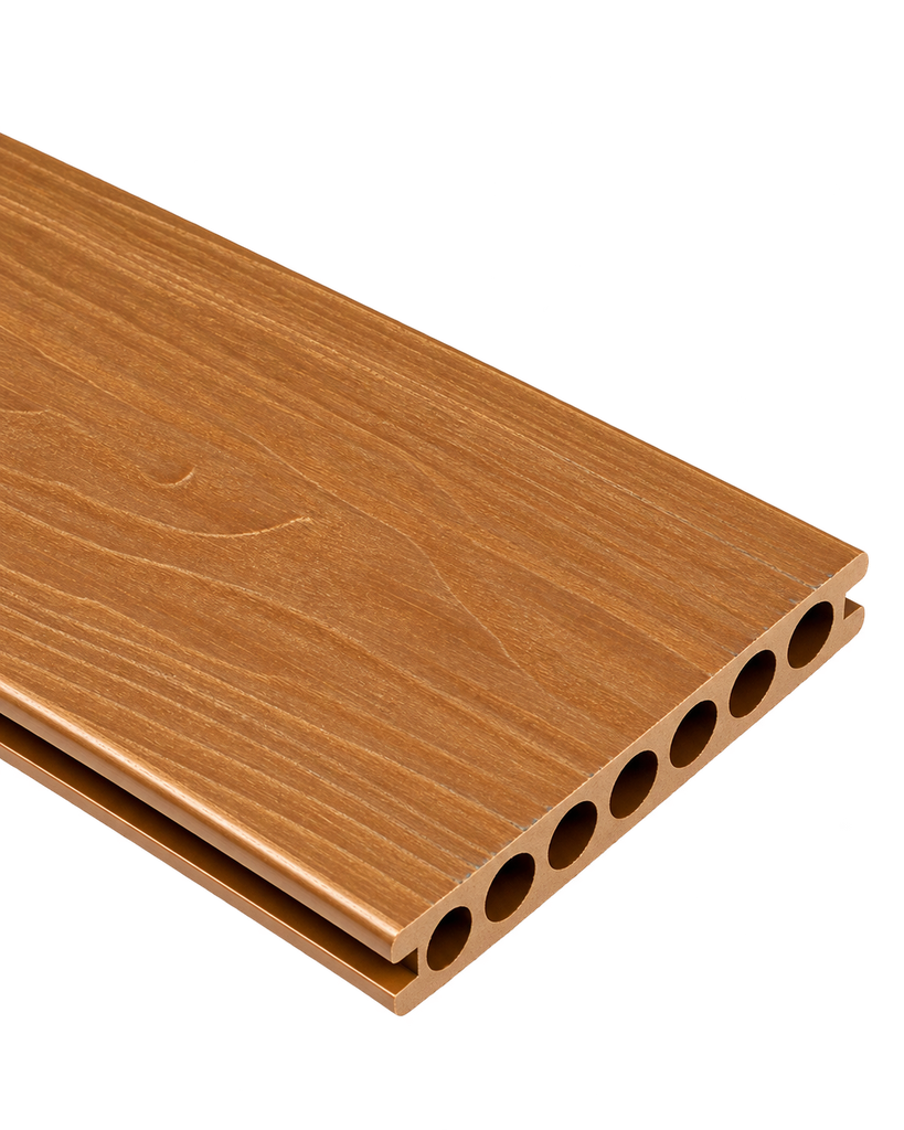 Deck Exterior WPC Reversible Teca 140 x 15mm x 2.90m