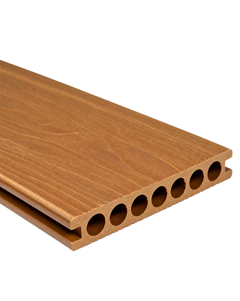 Deck Exterior WPC Reversible Teca 140 x 15mm x 2.90m