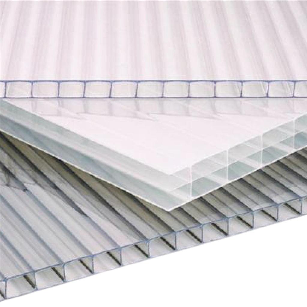 Policarbonato - Alveolar - Incolora 6mm - 2,1m x 5,8m 626001