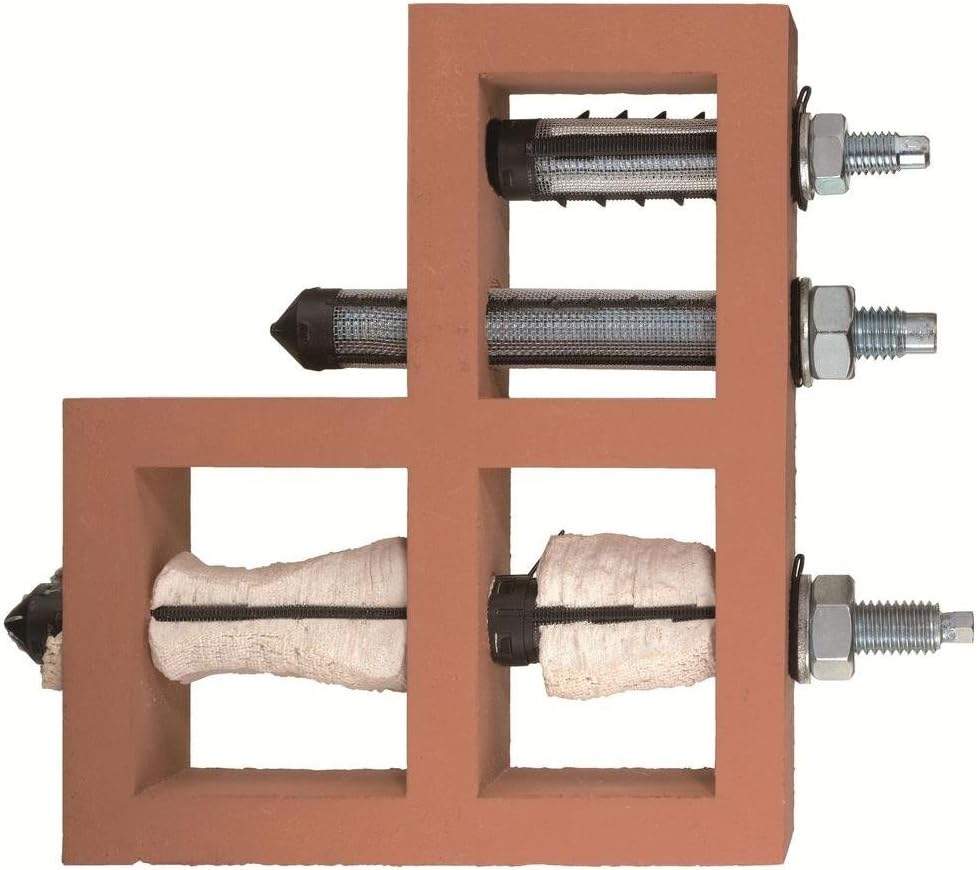 Taco Plástico Mixer 5/8" Para Anclaje Químico con Tope x un - MIX16