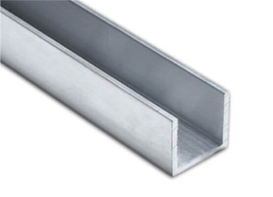 PGU Perfil Aluminio Tipo U 100 x 35 x 1.50mm x 6.8m Kg/ML 0.780