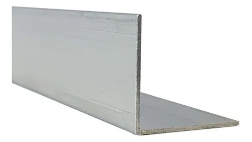 Angulo Aluminio 10mm x 10mm x 1.2mm x 6.8m Anodizado