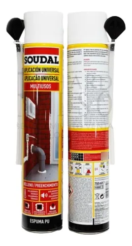 Espuma Poliuretano Soudal - 750ml