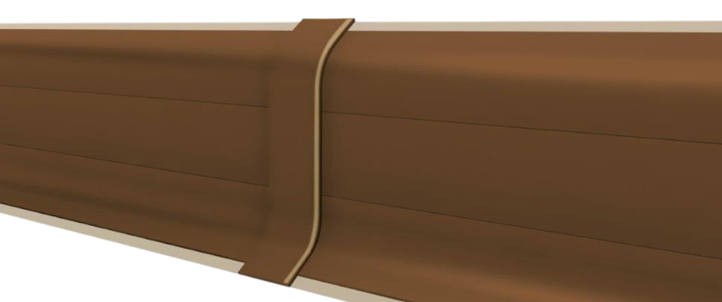 Union Zocalo PVC Plasbil Marron UZM