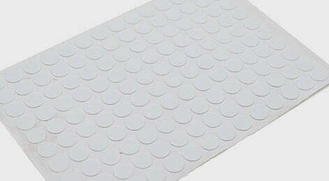 Tapa Tornillos PVC V128 Melamínico Blanco Liso 12mm x 140 UN
