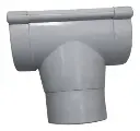 Bajada Embudo Para Caño 100mm Canalón MID