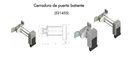  MTH Cerradura P/Batiente Int/Ext Cámara de Frio - 521455