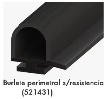  MTH Burlete Perimetral S/Resistecia Cámara de Frio x ML - 521431