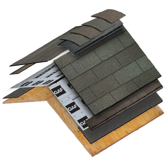 Teja Americana GAF Royal Sover - Plana - Paquete 3.1m2