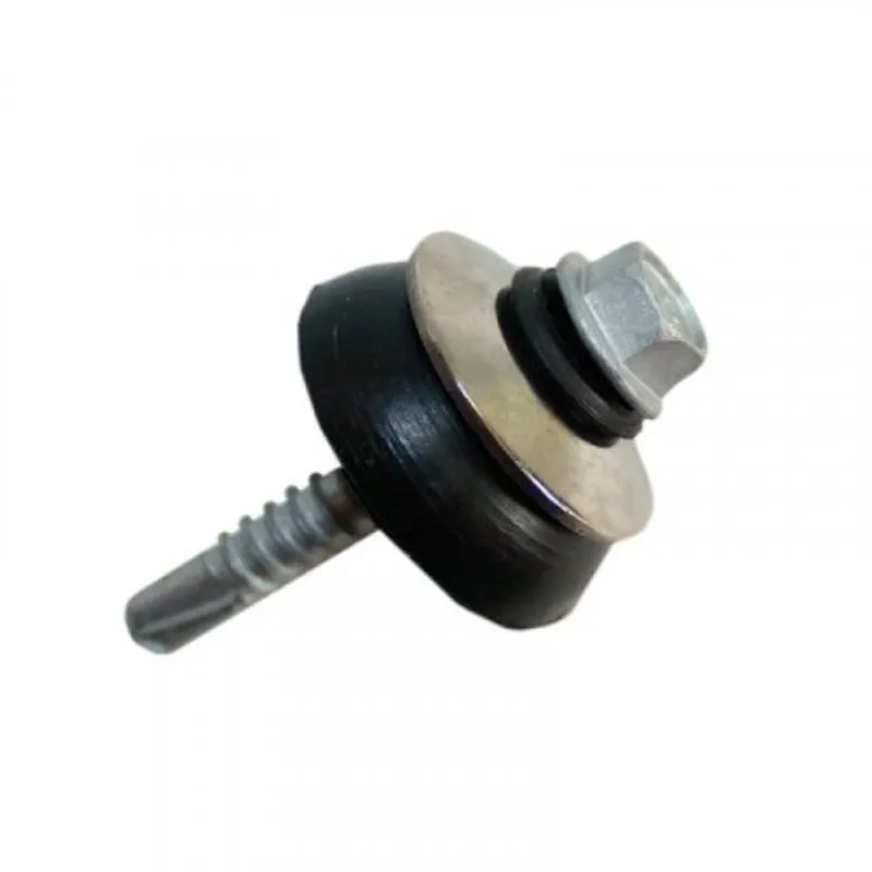 Tornillo para Policarbonato C/Capuchón y Arandela PVC 1 1/2´´