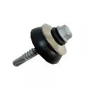 Tornillo para Policarbonato C/Capuchón y Arandela PVC 1 1/2´´