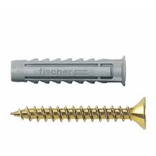 Tornillo Fisher - P/Taco 6mm - 4.0 x 30mm x 50 UN