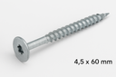 Tornillo Fisher Flangeado T1 - 4.5 x 60mm