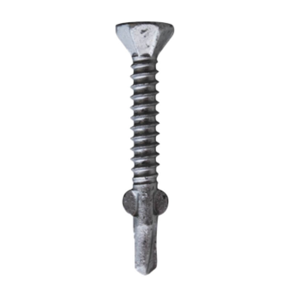 Tornillo T3 Punta Mecha Epoxi con Alas 4.2x48mm x 100un