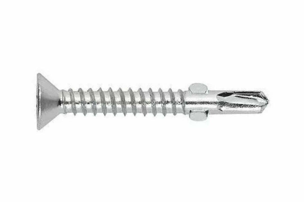 Tornillo T3 Punta Mecha Epoxi con Alas x 100un PATA DESCONTINUADO