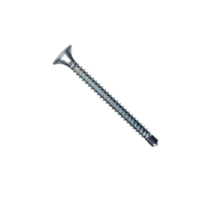 Tornillo T3 Punta Mecha Galvanizados + Alas 5mm x 38mm x 100 UN