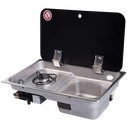 RV Anafe Super Gas 1 Hornalla + Pileta Inoxidable GR-903