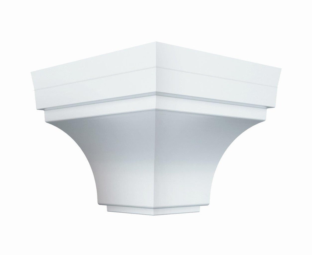 PVC Esquinero Exterior Plasbil - Blanco