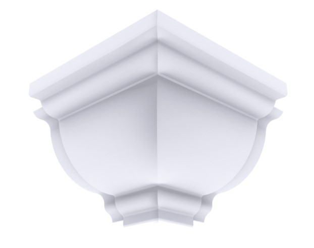 PVC Esquinero Exterior Blanco Plasbil - Premium