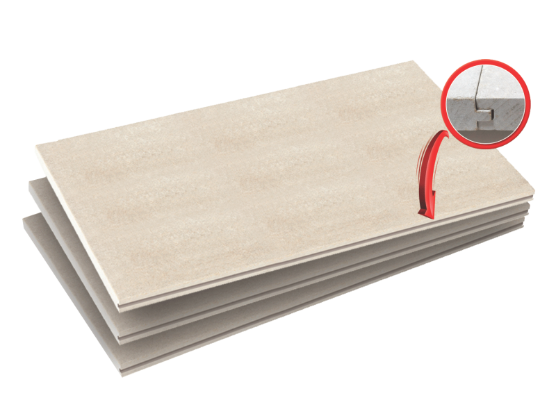 Placa Fibrocemento 20mm x 1.2 x 2.4m Machimbrada Entre Piso