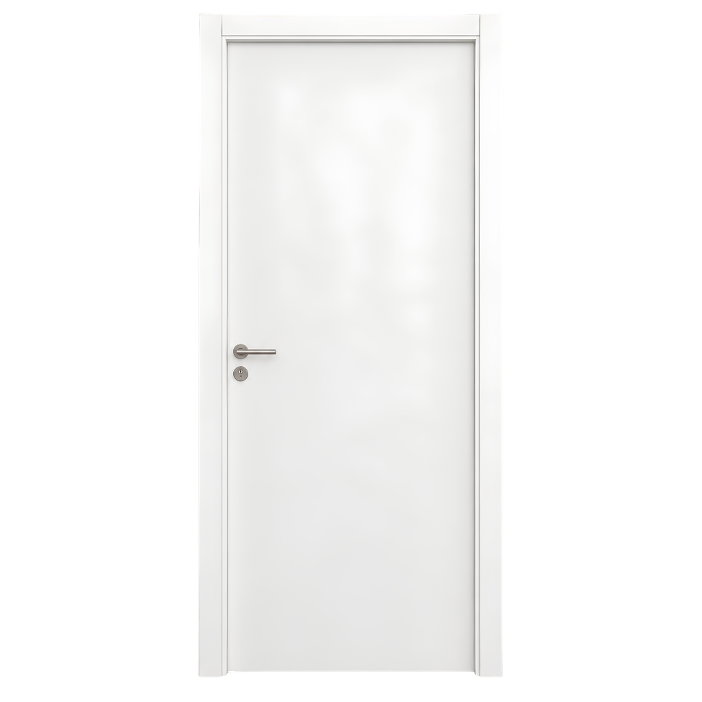 Puerta Interior Lisa Blanco 75 x 2.03m Brasil Nova Armada Derecha