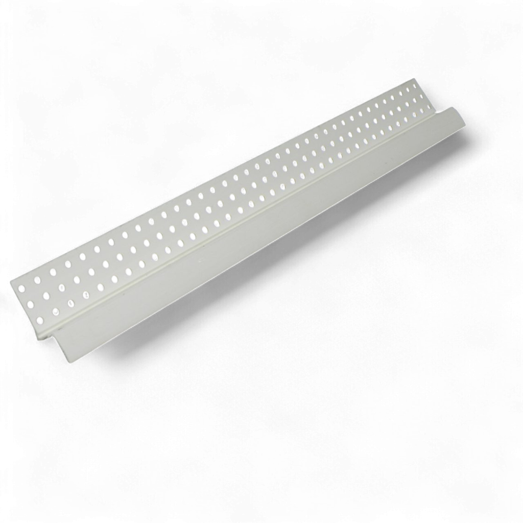 Perfil Z PVC Perimetral para Placa Yeso 12.5mm x 3.05m (1/2" x 10") Vinyl Corp