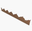 Cierre Frontal Euro Teja Poliuretano - 2 m