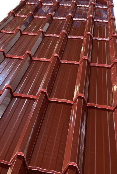 Chapa Teja Cal 26 - util 1m - Multiplo de 33cm - Prepintada