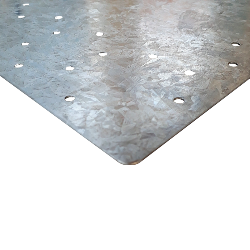 Cartela Perforada Para Fleje - 20cm x 20cm - Cal. 18