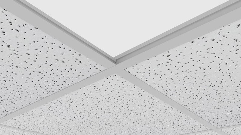 Cielo Raso Desm. 61cm x 61cm Delta Fissured 4.46m2 x Caja