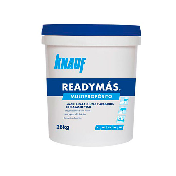 Masilla KNAUF Readymas Balde 27 Kg 50003033304