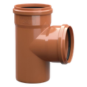 Ramal T - PVC REDI 110mm 90º - HH - Nicoll	